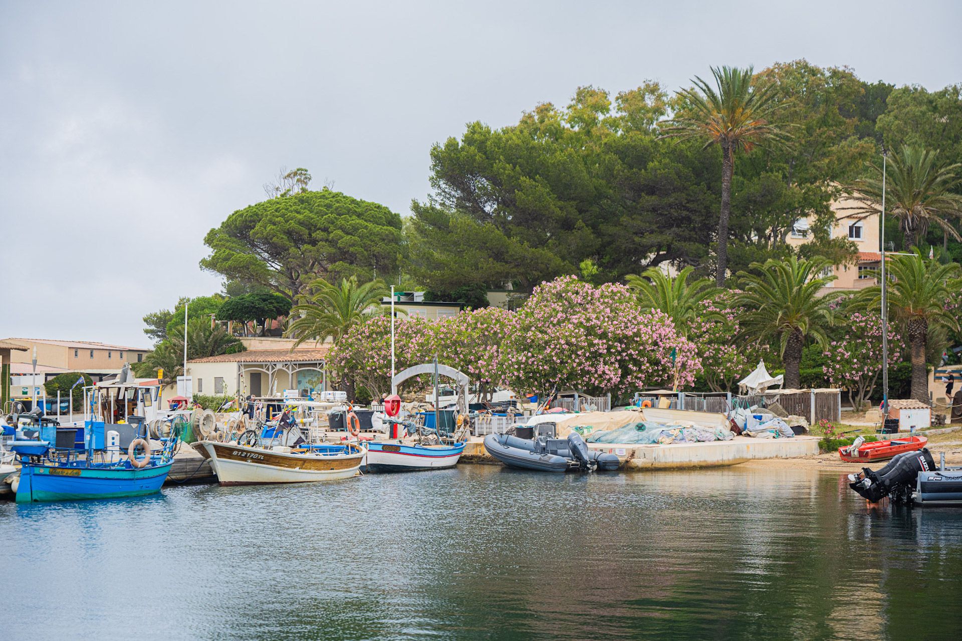 PORQUEROLLES PORT calme © F SPIEKERMEIER web