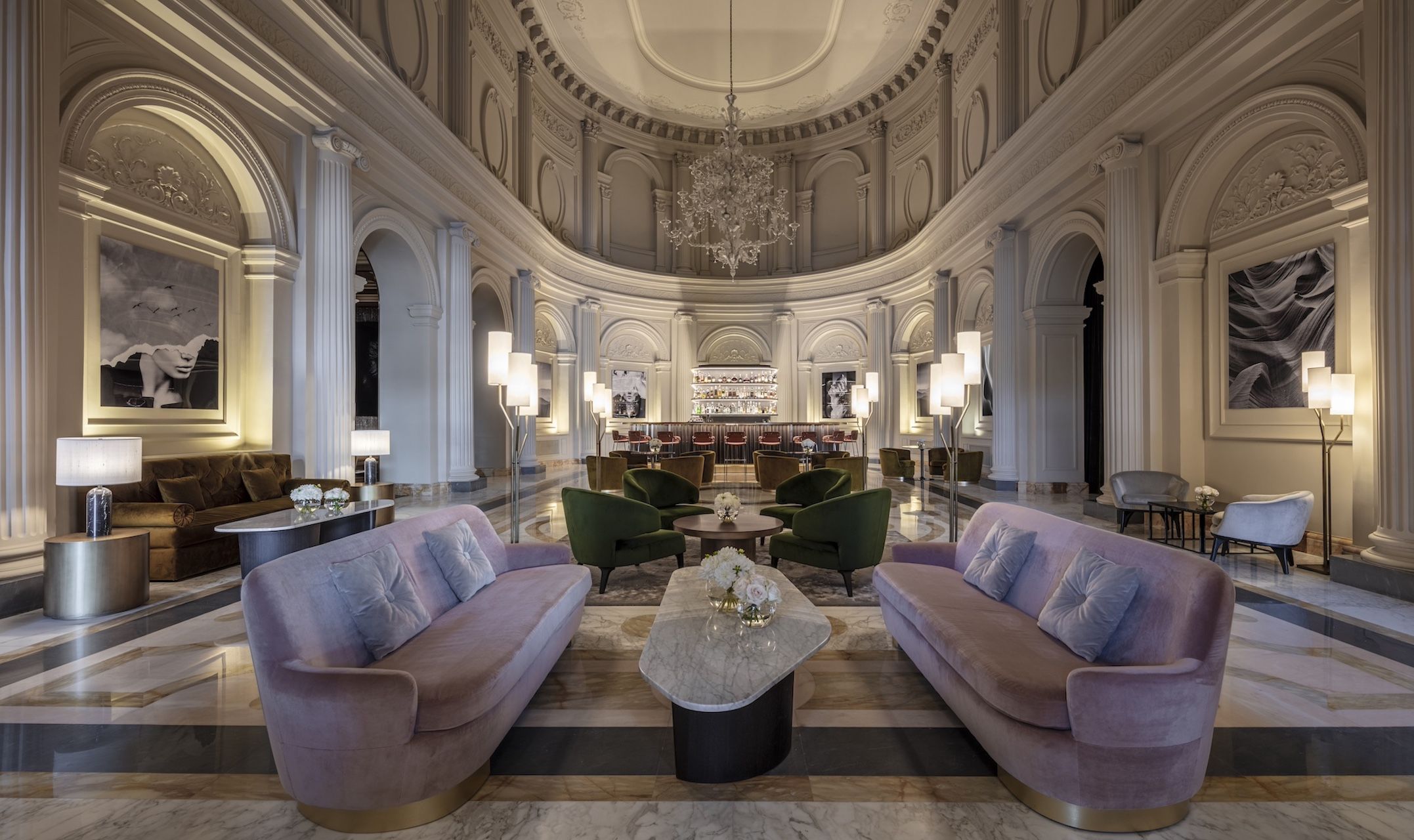 Anantara Palazzo Naiadi Rome Hotel Lobby bar @DR