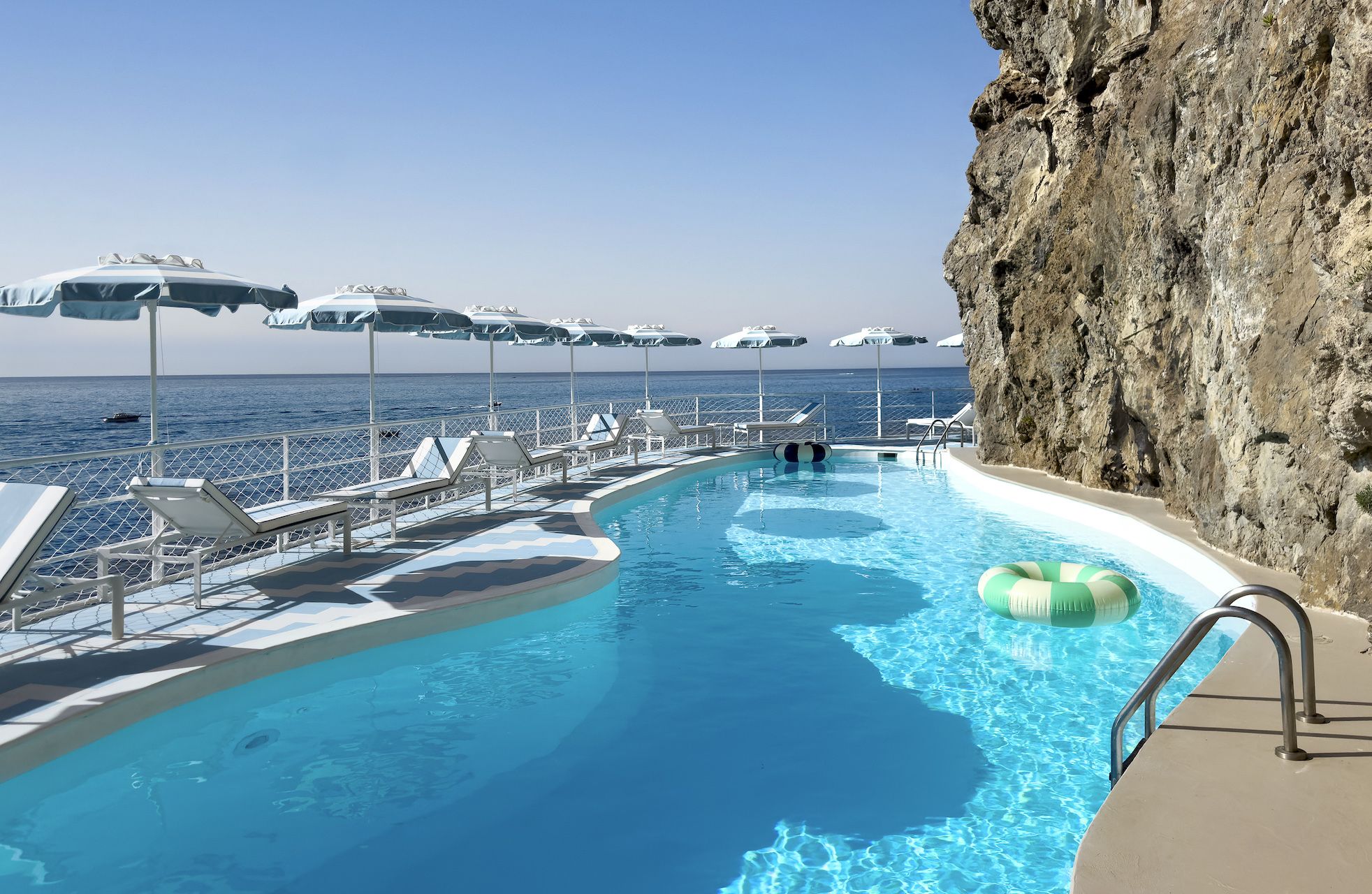 Beach club, hôtel Miramalfi @DR