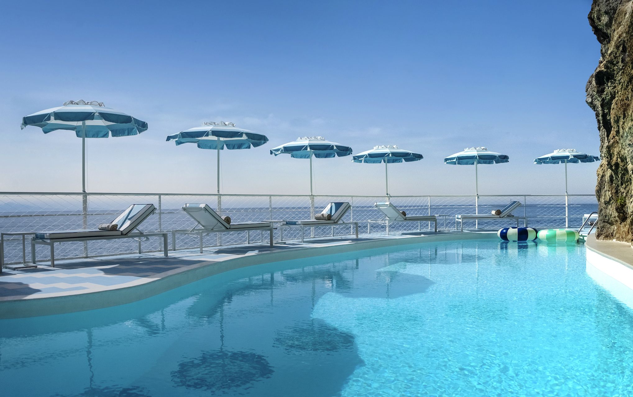Beach club, hôtel Miramalfi @DR