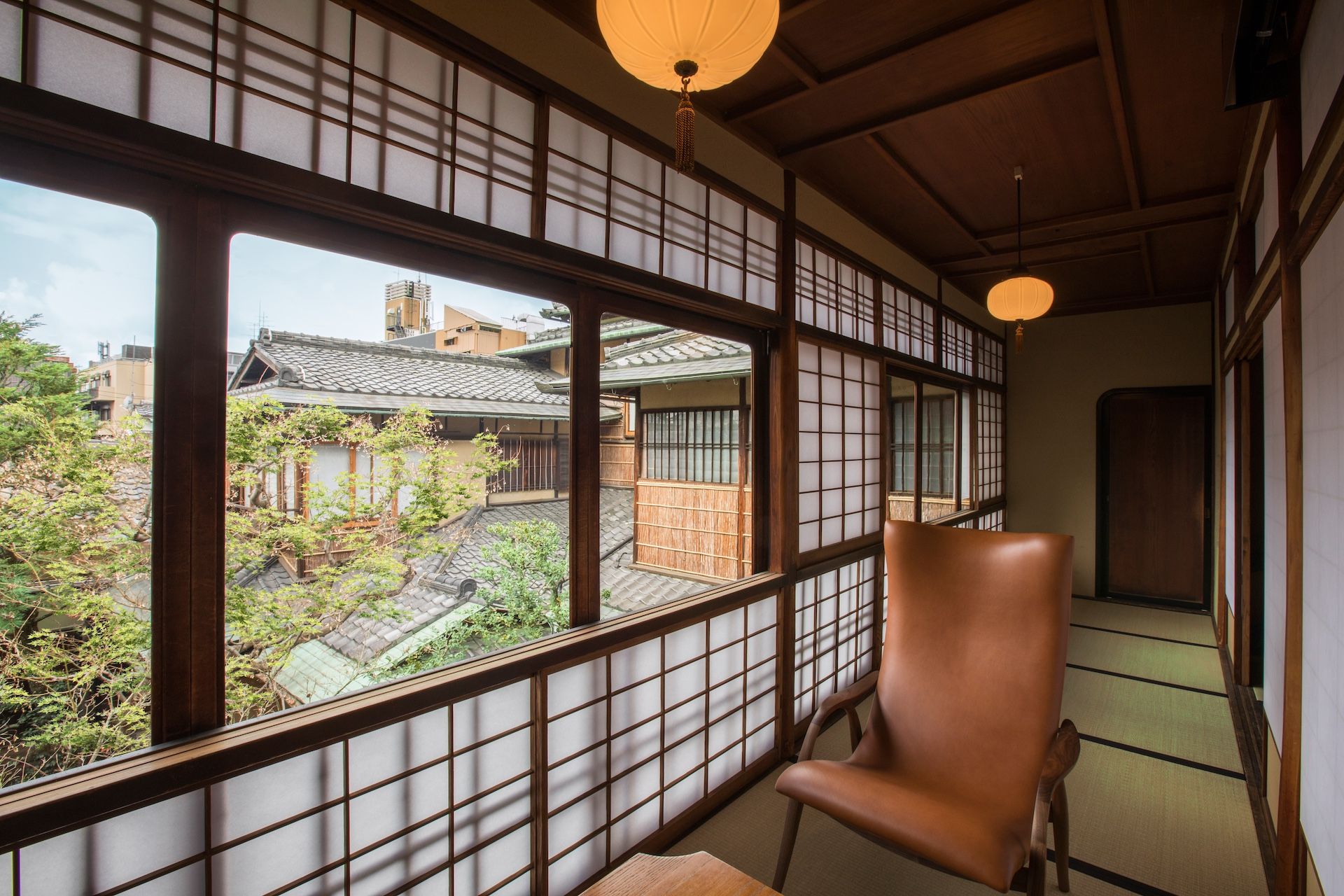 Sowaka Kyoto, vue du balcon @DR