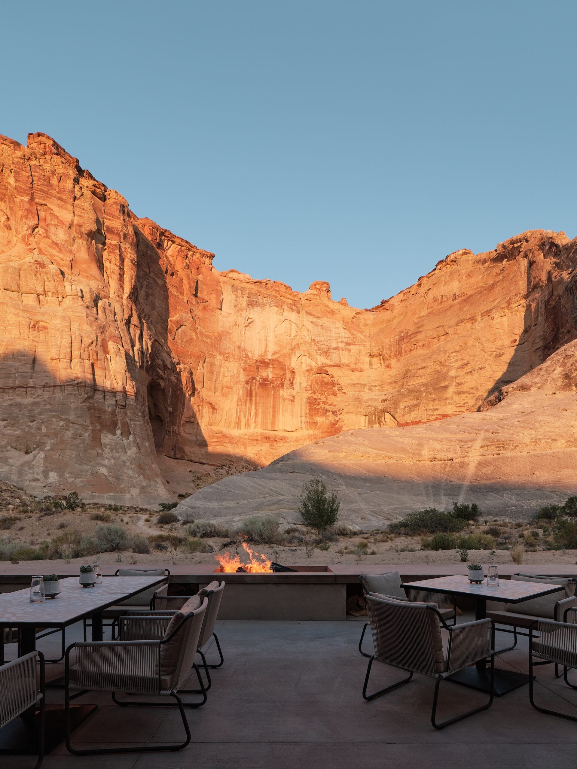 Amangiri, USA – Camp Sarika Restaurant Outside Pati