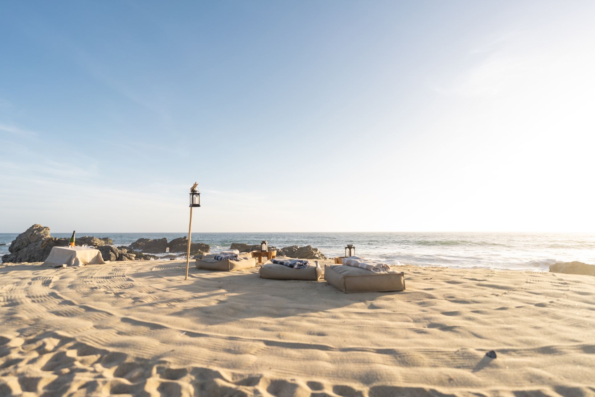 Dormir dans le desert mexicain