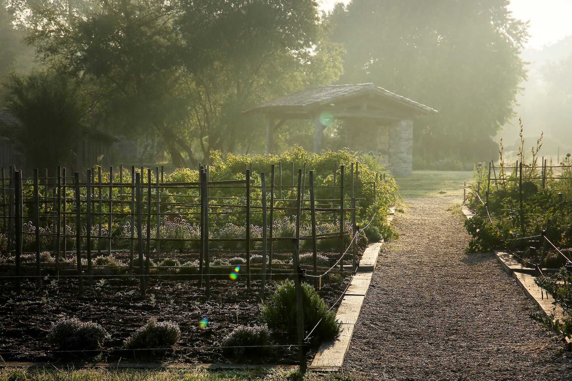 Exterieur du potager ©Latelierdestyle