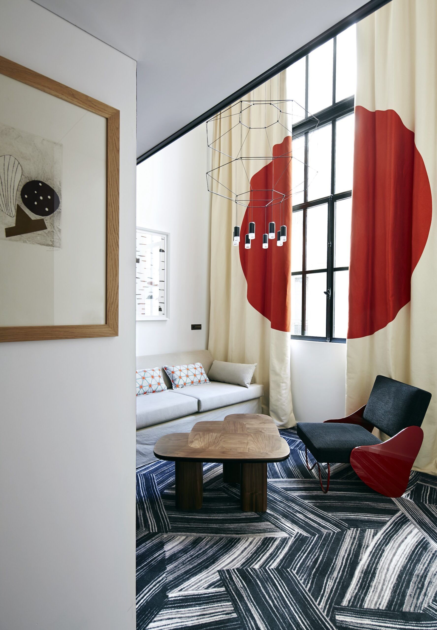 Vue du duplex de l'Hôtel du Ministère