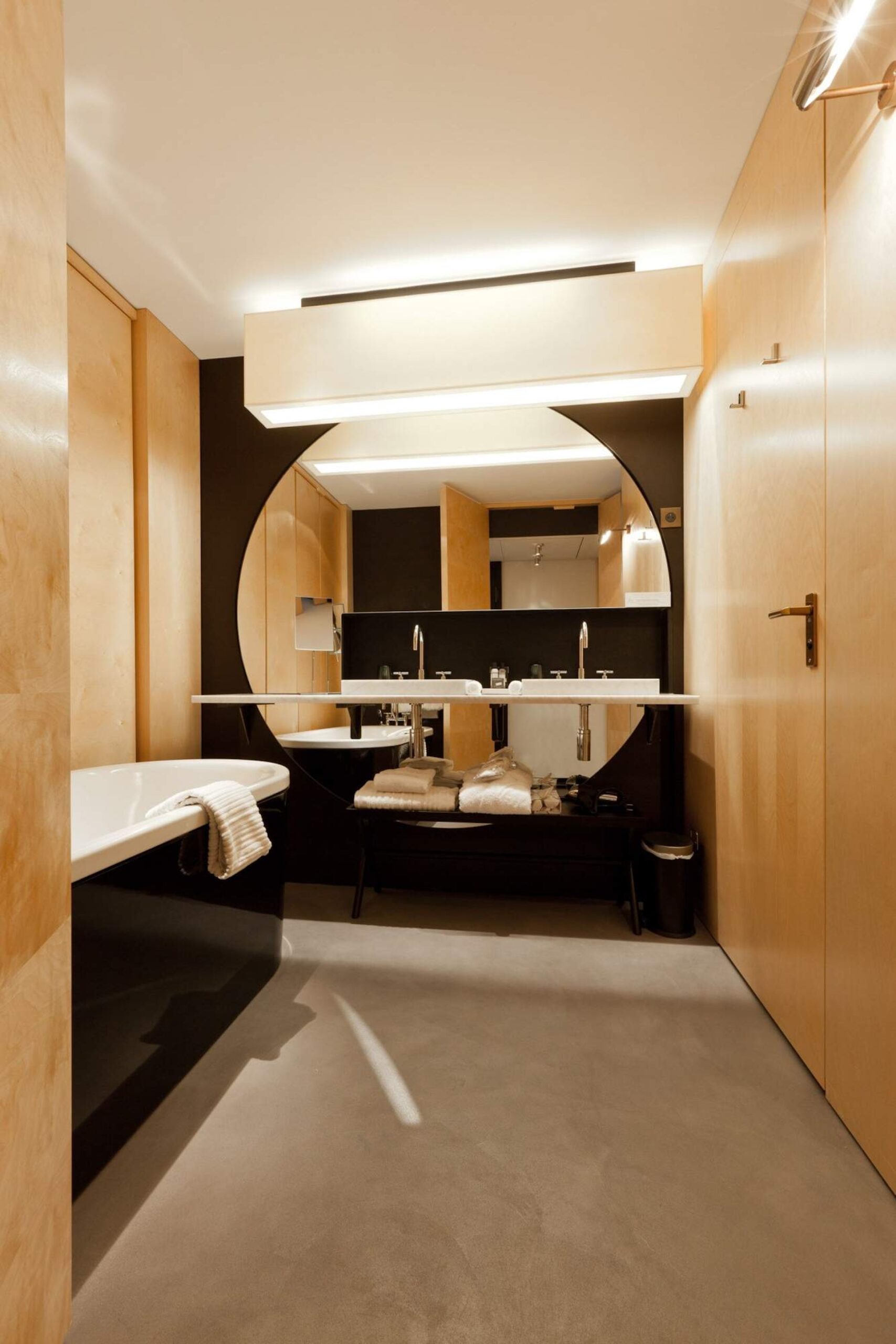la décoration graphique de l'Hôtel du Ministère à Paris dans le 8ème