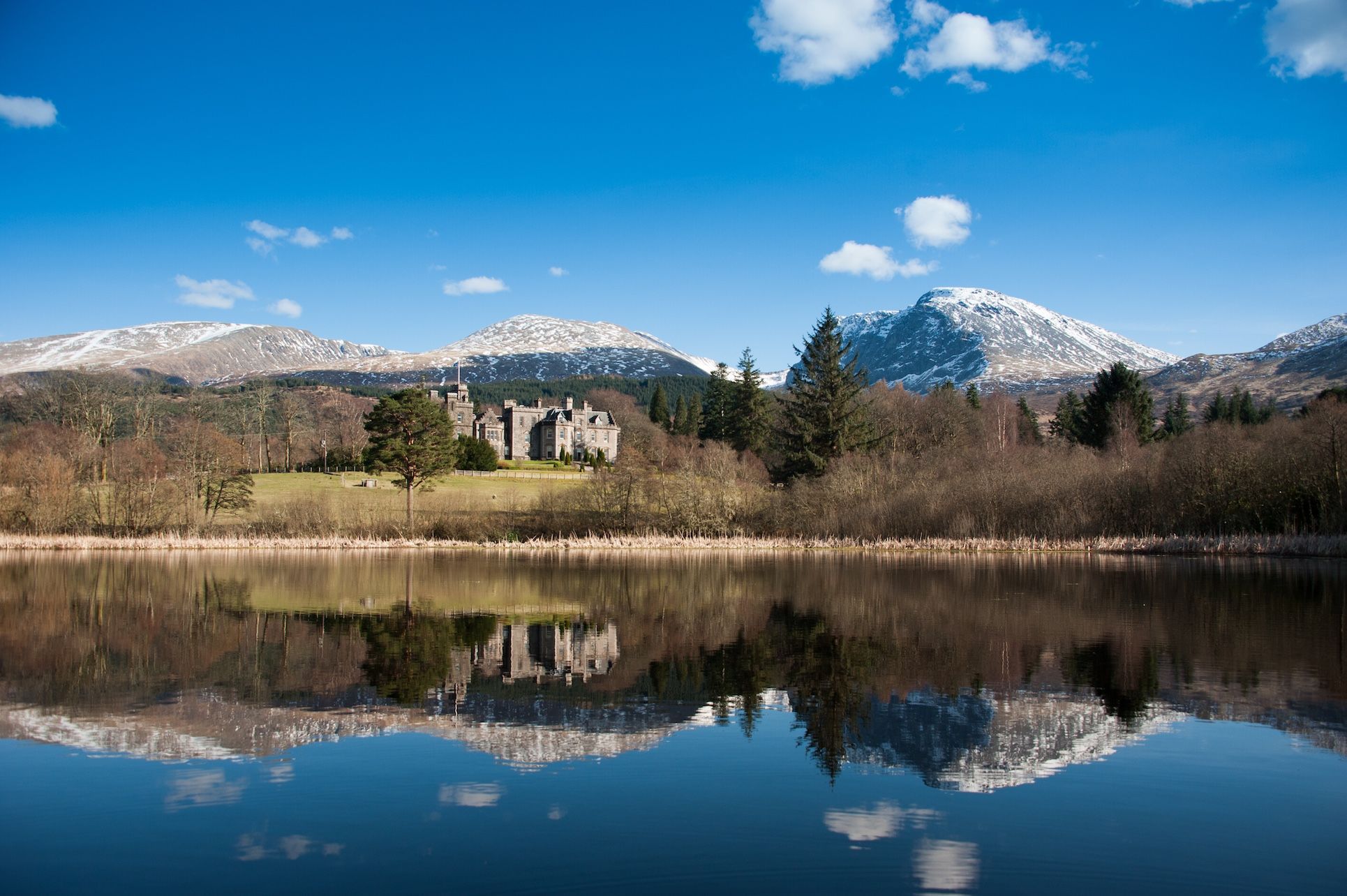 Le lac à côté du Inverlochy Castle