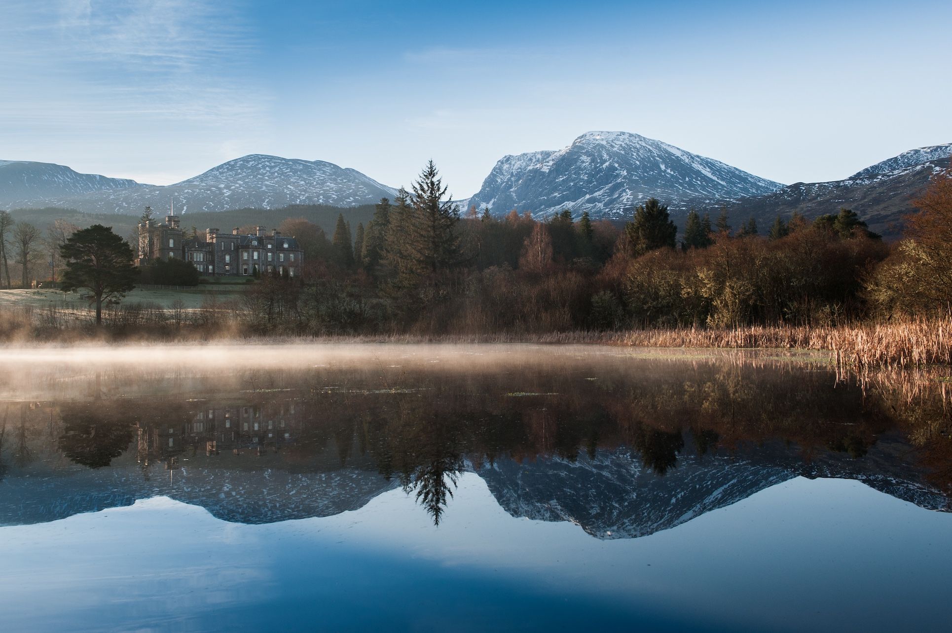 Le lac à côté du Inverlochy Castle