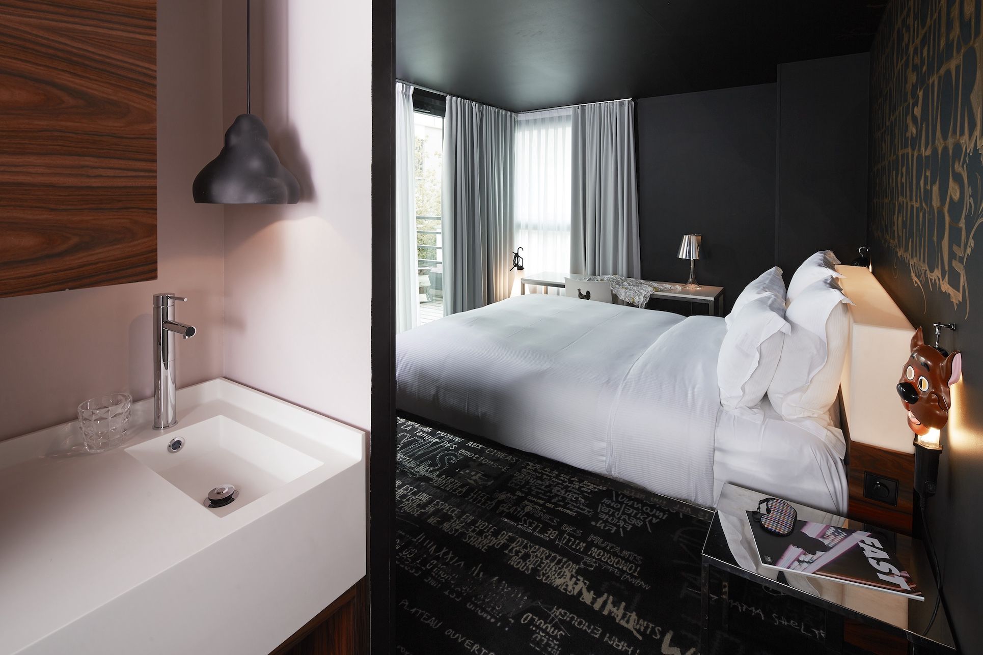 Mamma Shelter Paris East : Chambre