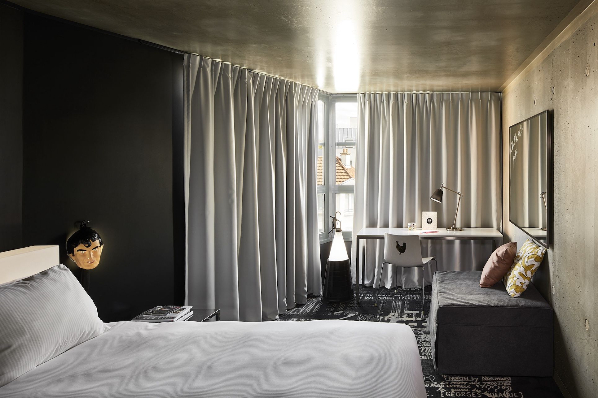 Mamma Shelter Paris East : Chambre