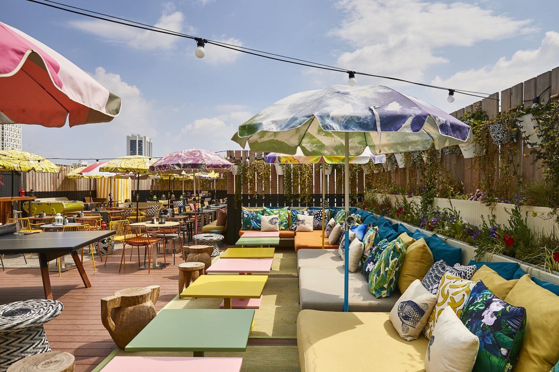 Mamma Sheter Paris East : Rooftop