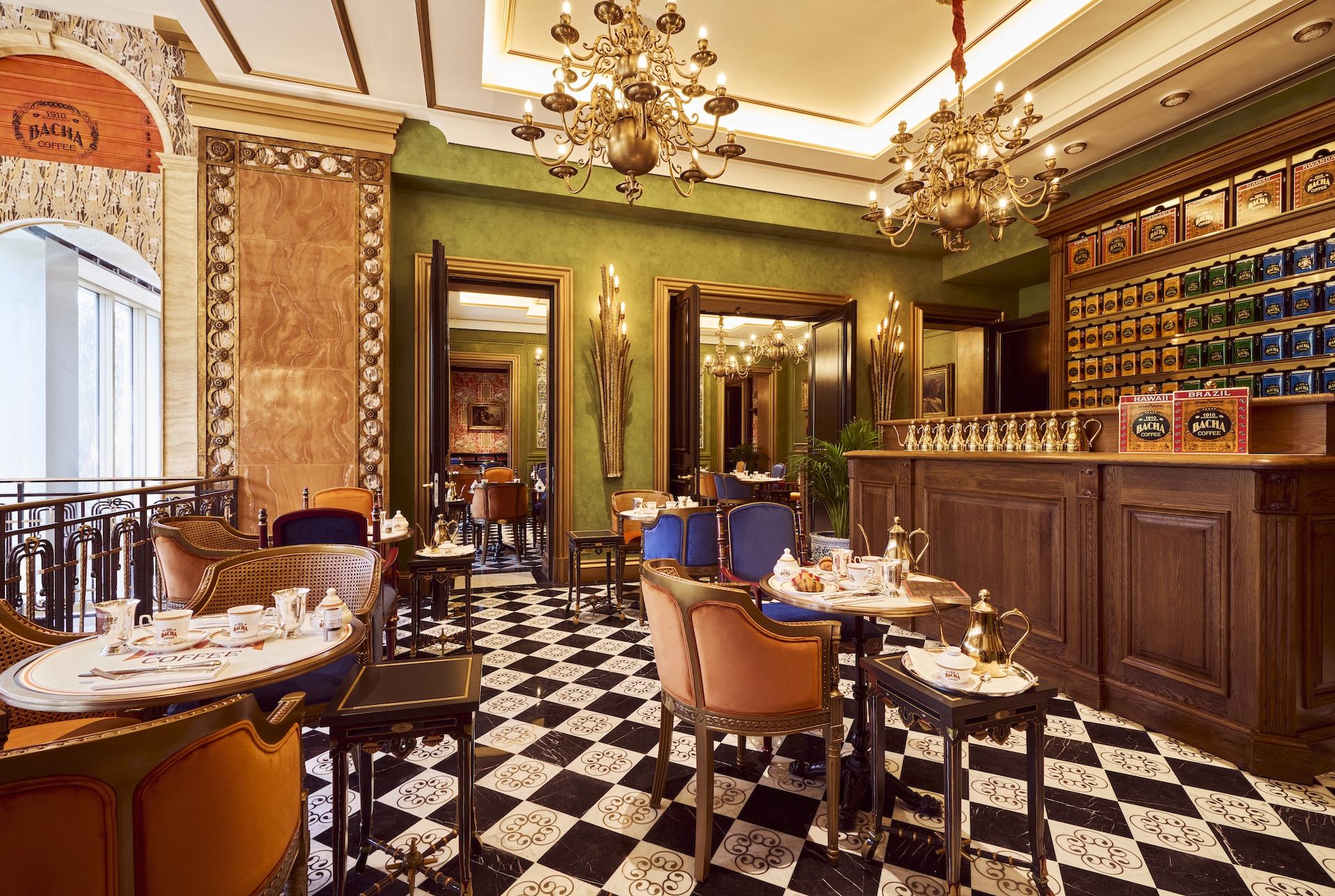 Bacha Coffee  Champs-Élysées Flagship Coffee Boutique