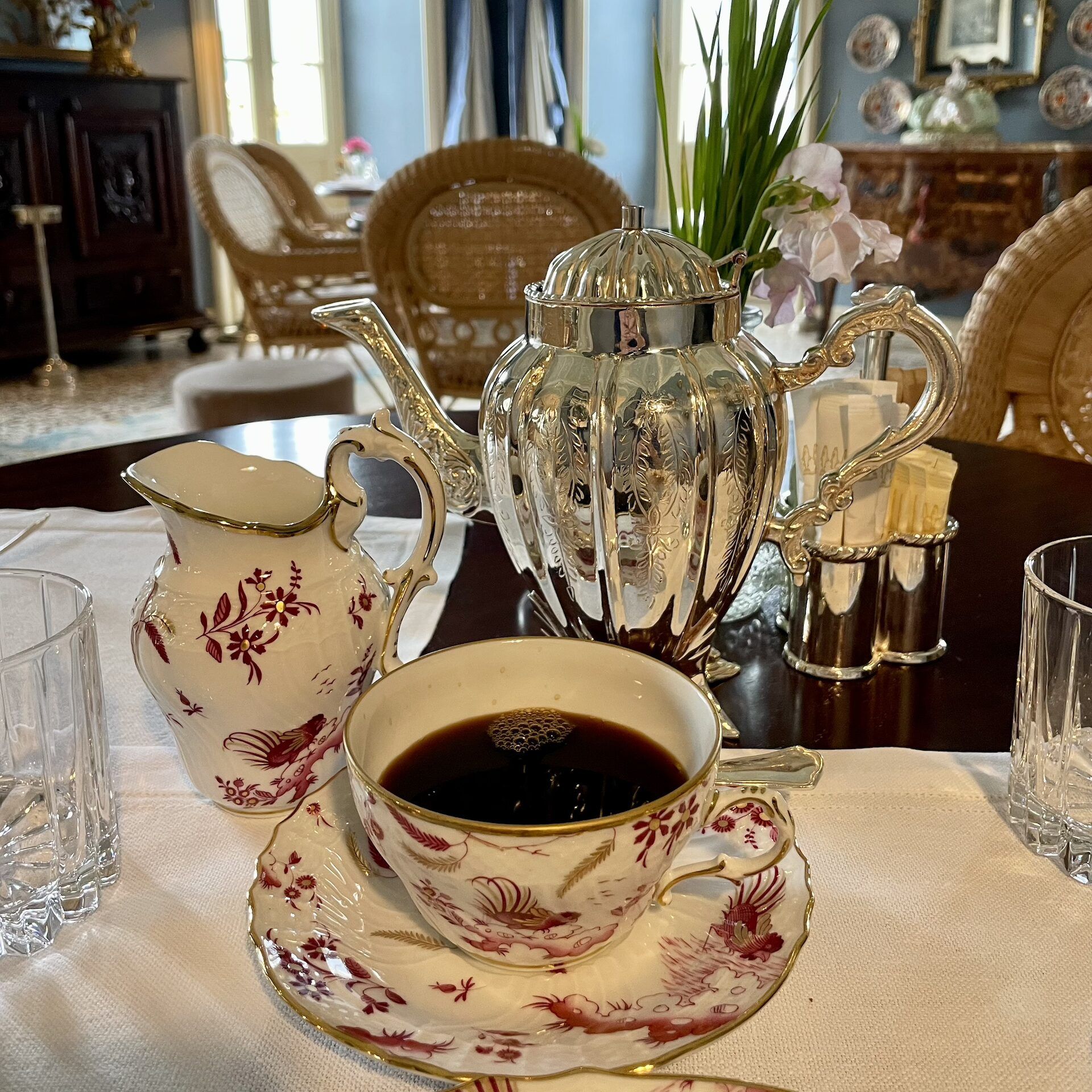 Passalacqua Lake Como argenterie ciselée © Capucine Plume