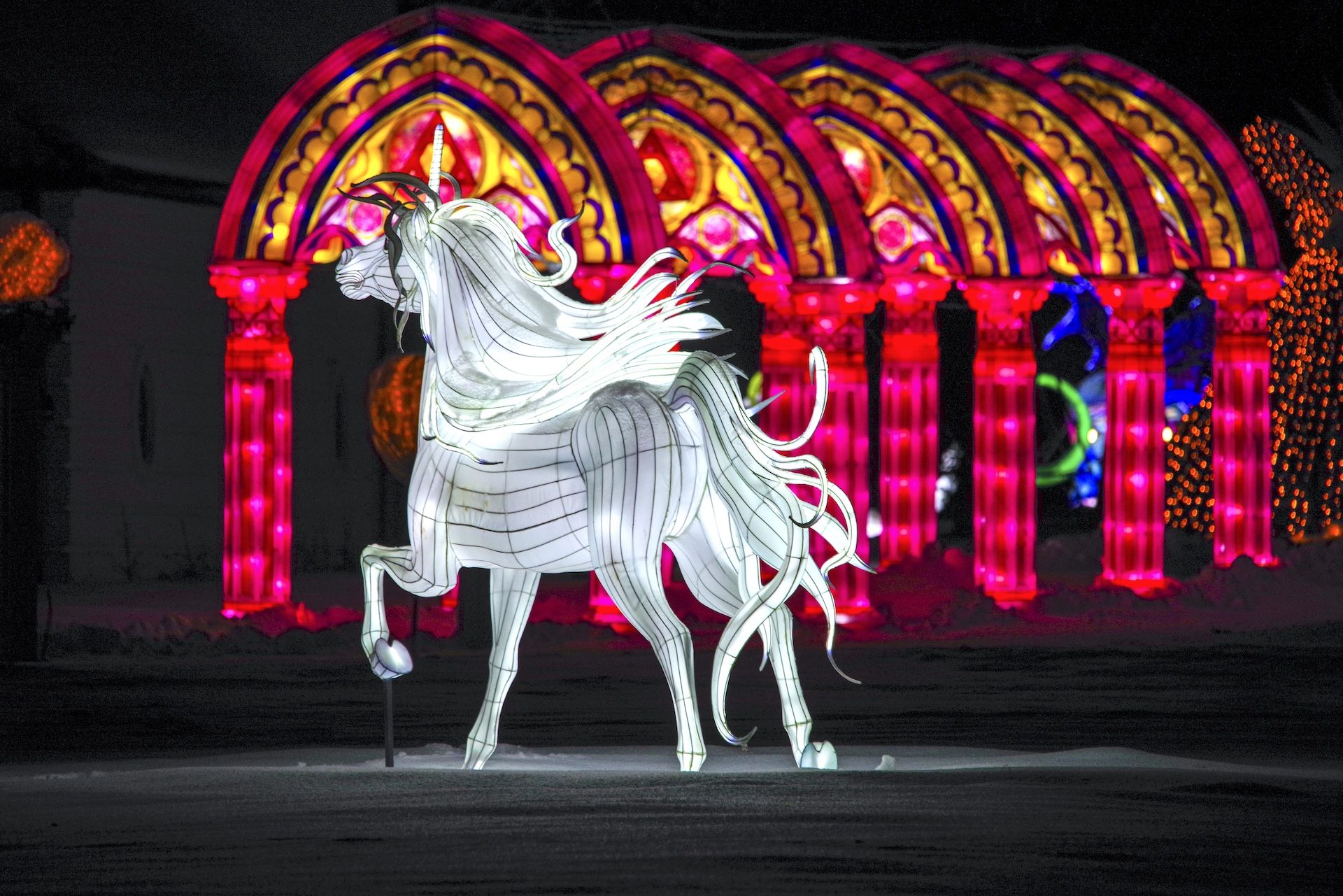 Festival des Lanternes au Château de Castel Novel