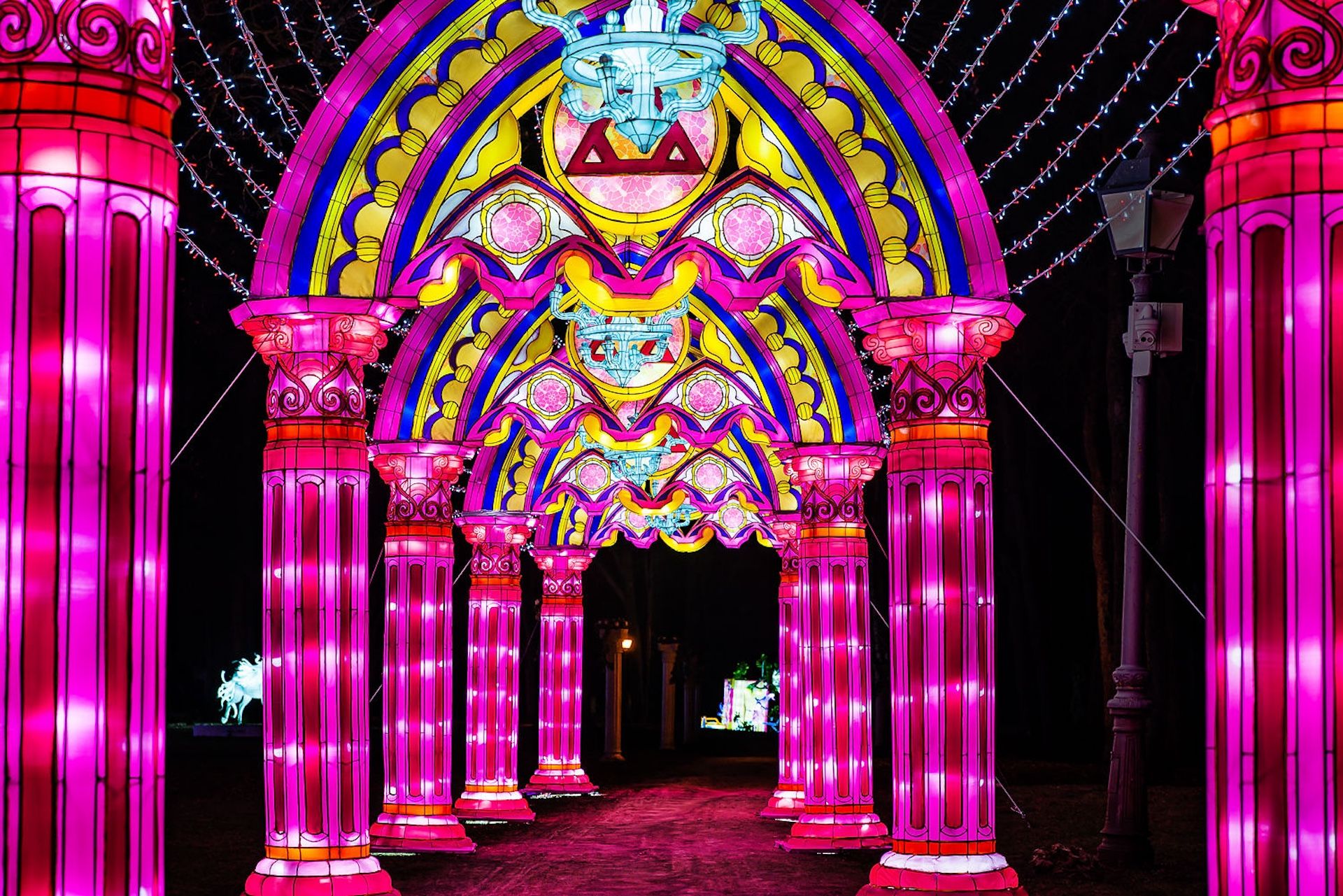 Festival des Lanternes au Château de Castel Novel