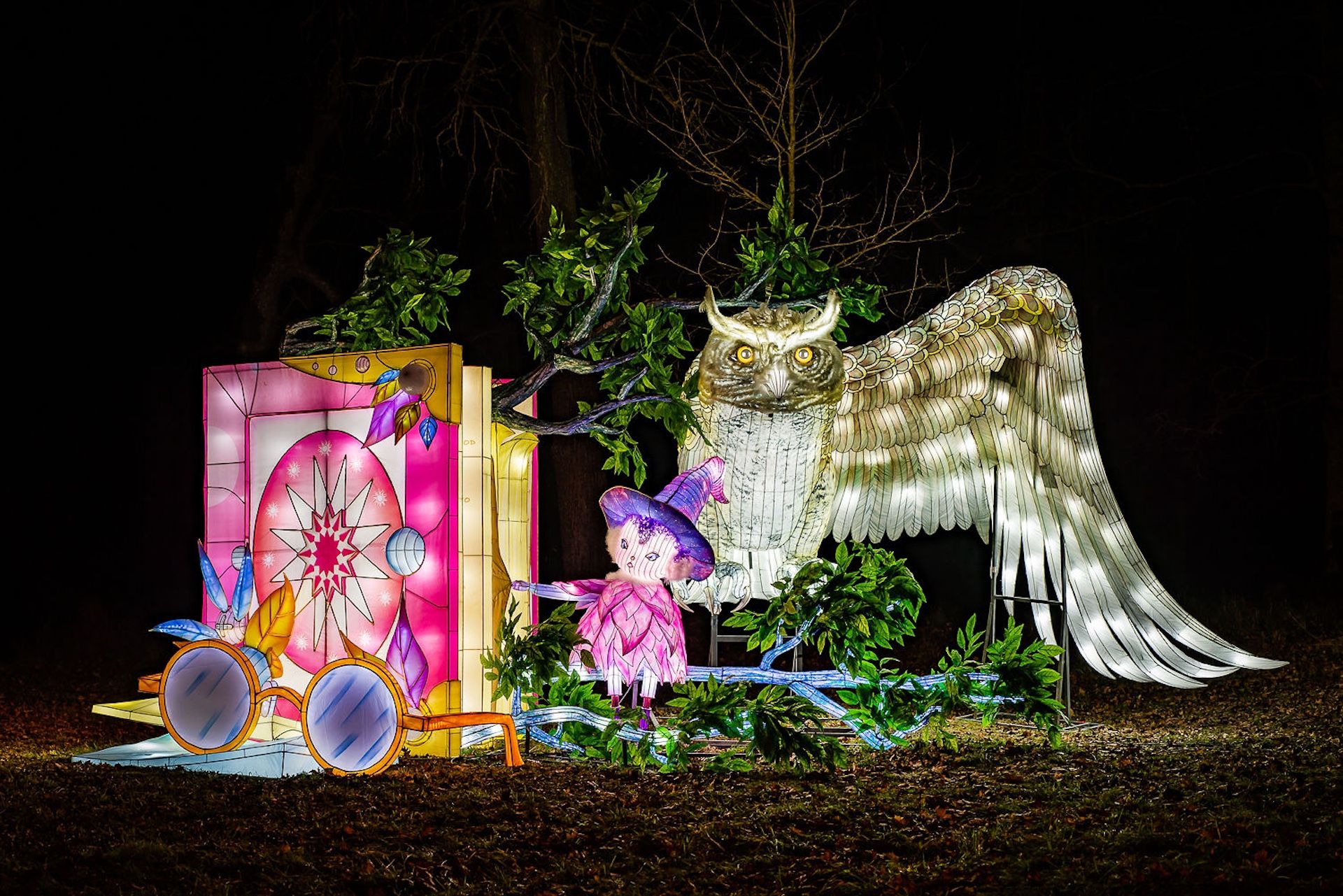 Festival des Lanternes au Château de Castel Novel