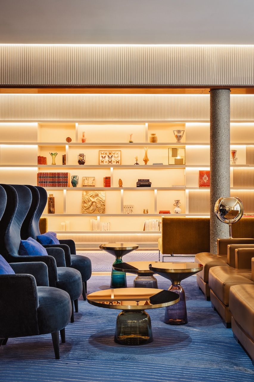 Hôtel de Sers Bibliothèque © Adrien Ozouf