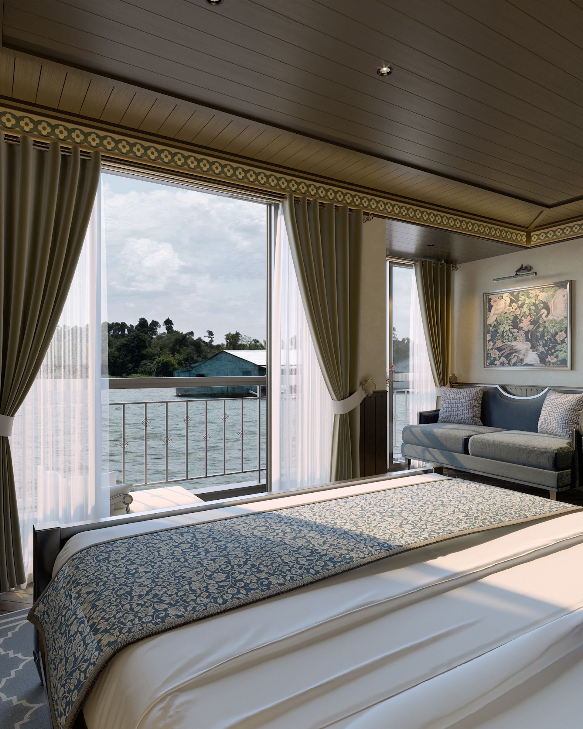 Mékong Romance-Rivaes du Monde JUNIOR SUITE