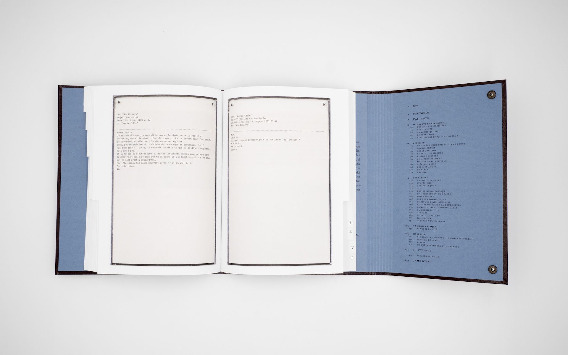 Sophie Calle- L'Inachevé-Actes Sud-p146