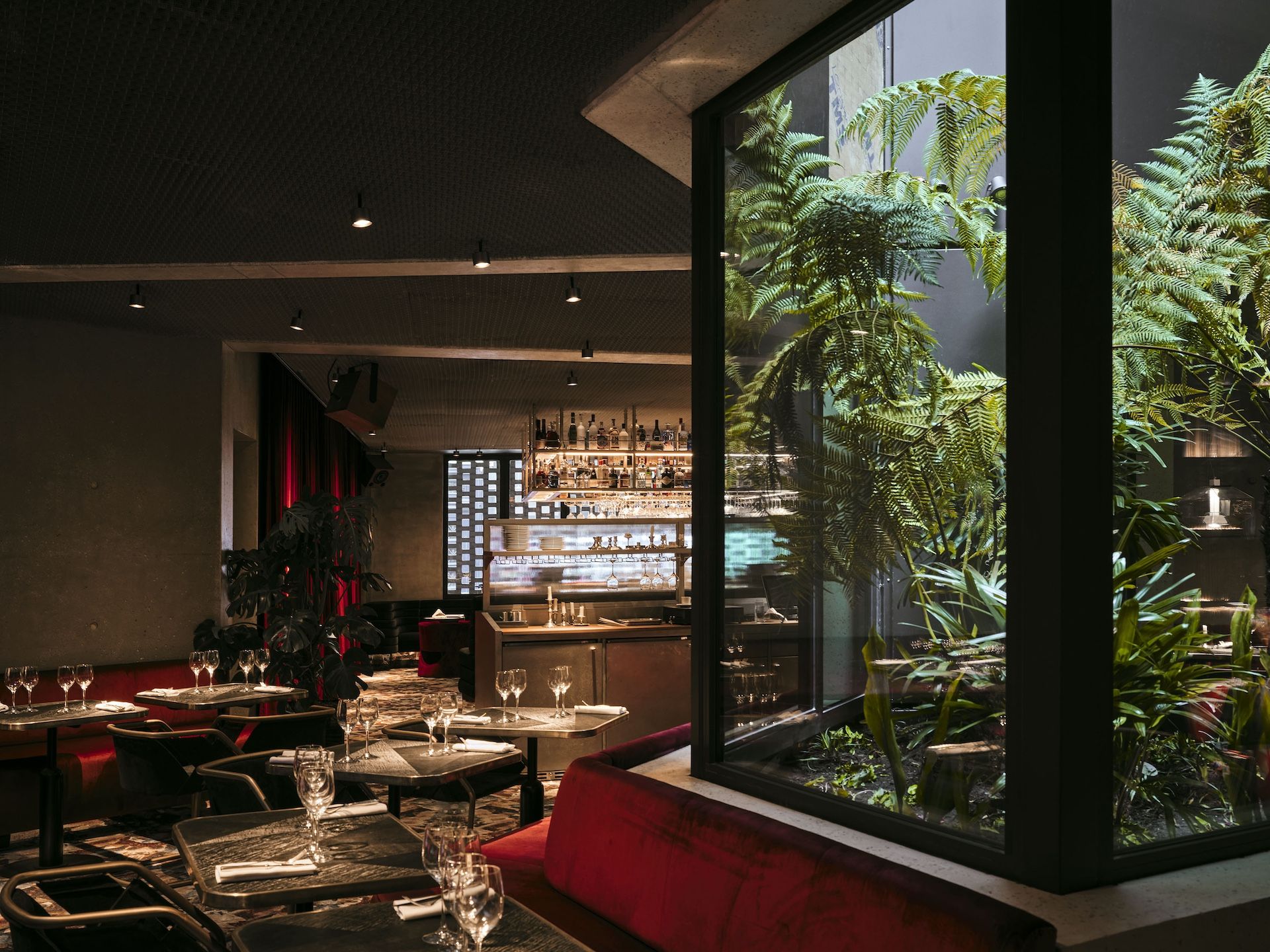 Le restaurant mené par Valentin Raffali- Bus Palladium © Mathieu Salvaing
