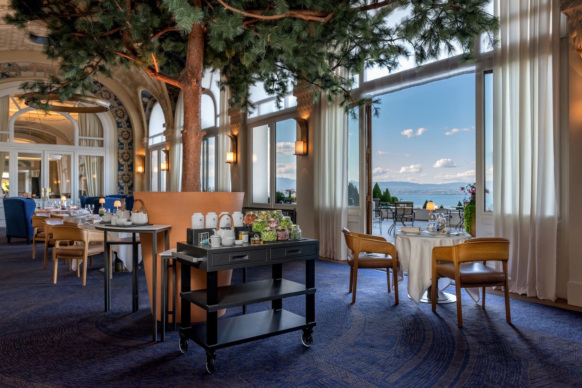 HOTEL ROYAL_Restaurant Les Fresques © Pascal Raynaud