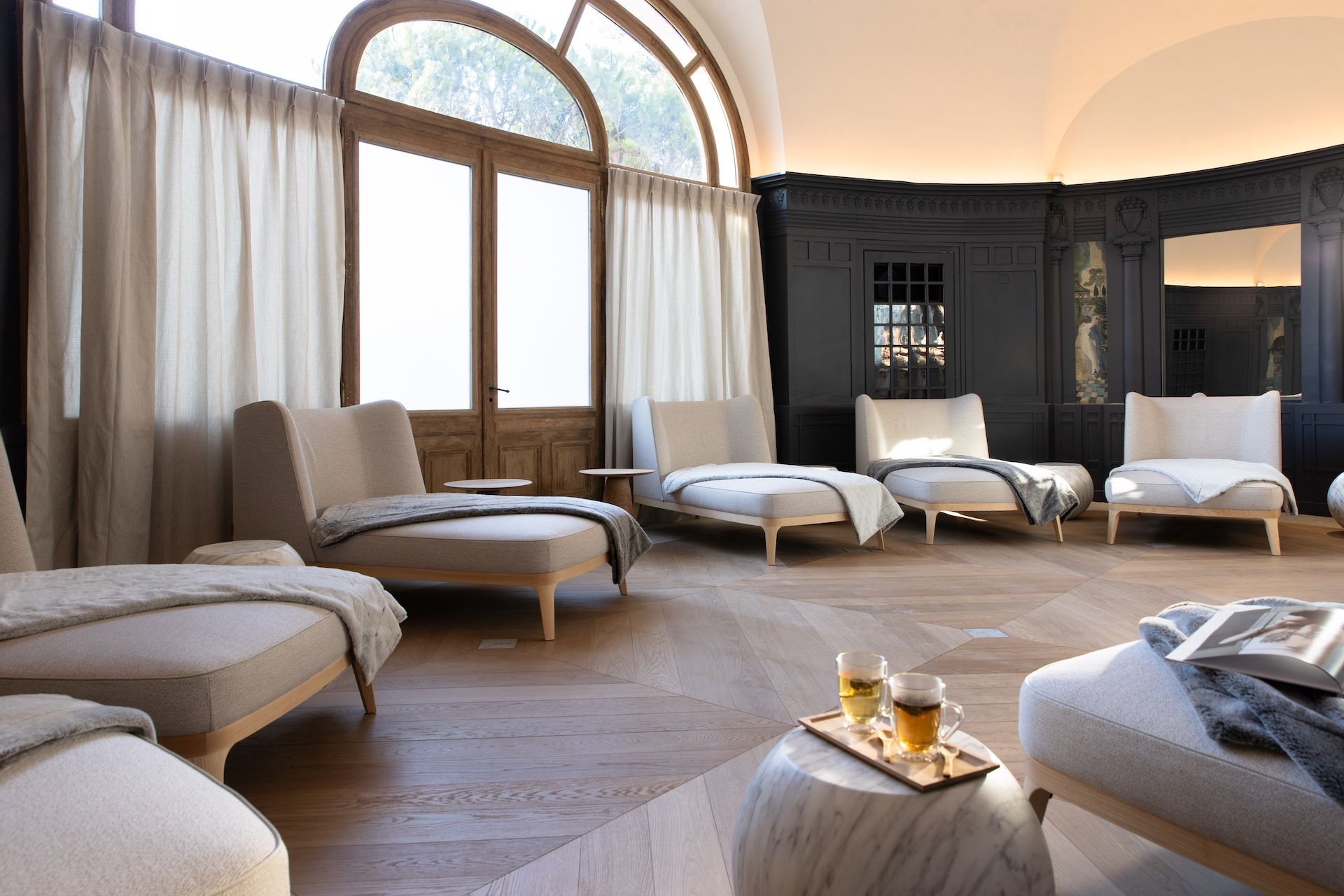 salle de repos de Hôtel Royal Evian à l'Evian Spa