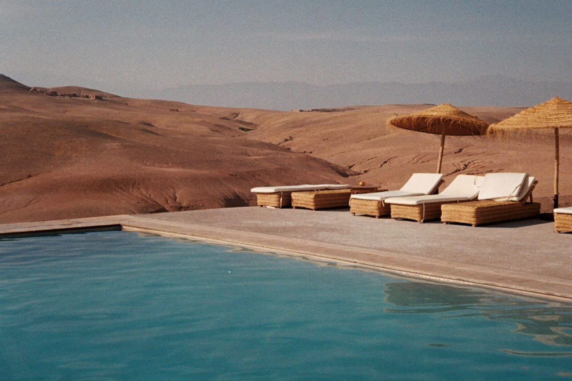 L'hôtel Al Kamar Camp, dans le désert d'Agafay