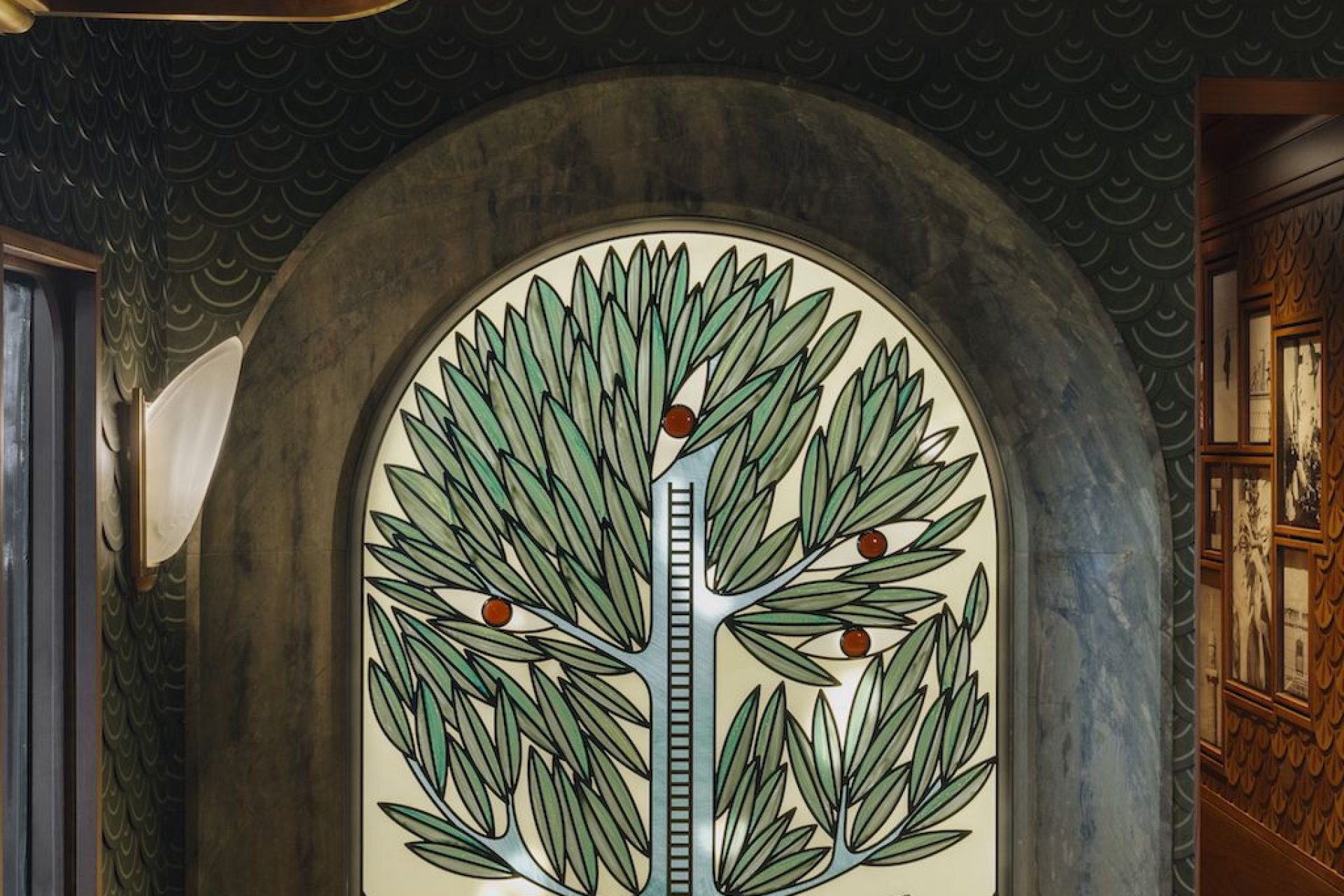 © Ludovic Balay L'Observatoire Marquetry Design Details