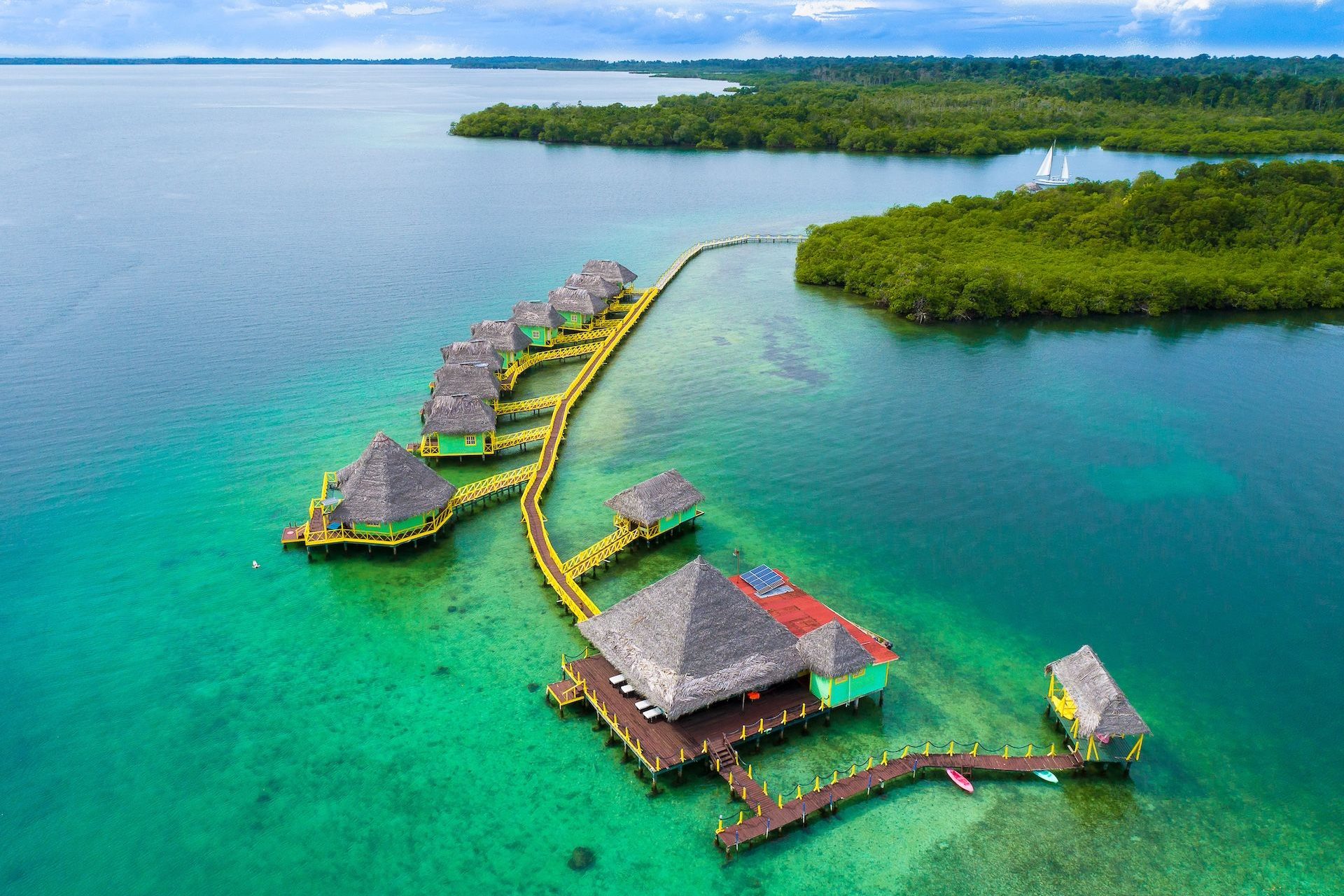 Vue du ciel Punta Caracol - DR